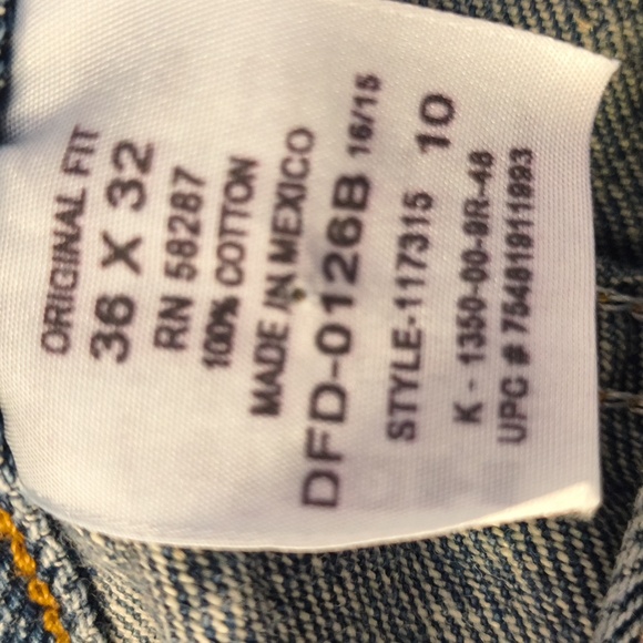 Classic Blue Men's Jeans - Picture 7 of 13